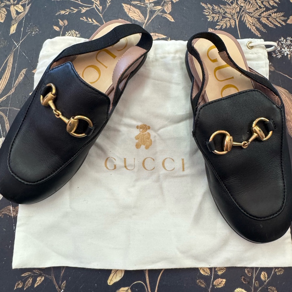 Gucci Princetown slippers loafers Kids 27